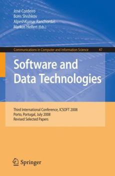 Paperback Software and Data Technolgoies Book