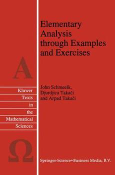 Hardcover Elementary Analysis Through Examples and Exercises Book