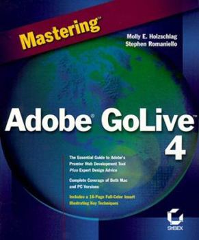 Paperback Mastering Adobe GoLive 4 Book