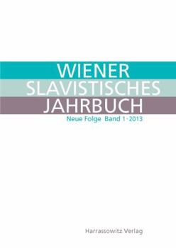 Paperback Wiener Slavistisches Jahrbuch. Neue Folge 1 (2013) [German] Book