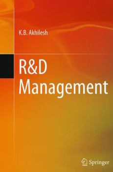 Paperback R&d Management Book