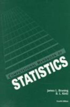 Paperback Computational Handbook of Statistics Book