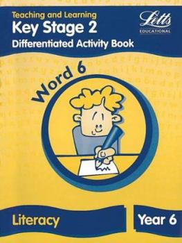 Paperback Ks2 Literacy Differentiated Word Level Year 6 Book