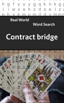 Paperback Real World Word Search: Contract bridge Book