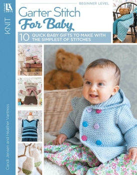Paperback Garter Stitch for Baby Book