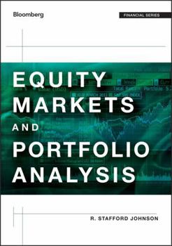 Hardcover Equity Markets and Portfolio Analysis Book