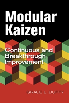 Hardcover Modular Kaizen: Continuous and Breakthrough Improvement Book