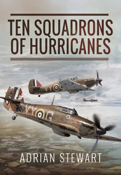 Paperback Ten Squadrons of Hurricanes Book