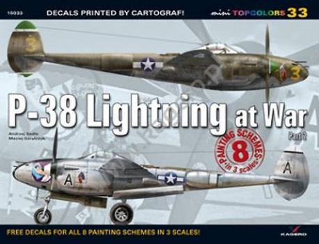 Paperback P-38 Lightning at War, Part 2 Book