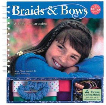 Spiral-bound Braids & Bows [With Pony-Tail Ornament, Ribbon, Barrettes, Bands, Wire] Book