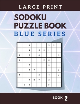 Paperback Sodoku Puzzle Book (Large Print): Book 2 Book