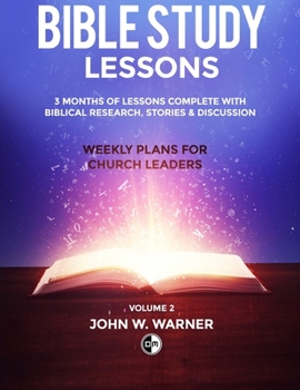 Paperback Prepared Bible Study Lessons: Weekly Plans for Church Leaders - Volume 2 Book