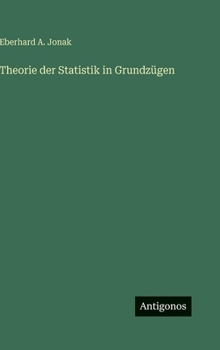 Hardcover Theorie der Statistik in Grundzügen [German] Book