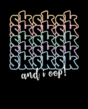 SKSKSK And I oop: Hexagon Paper Notebook Hex Grid 0.5 Inch Per Side Large Honeycomb Paper (7.5 x 9.25)