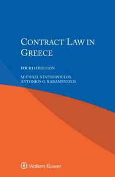 Paperback Contract Law in Greece Book