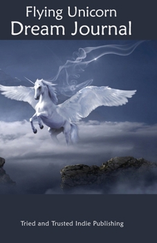 Paperback Flying Unicorn Dream Journal Book