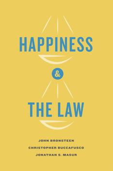 Hardcover Happiness and the Law Book