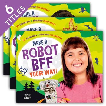 Library Binding DIY Monsters & Mischief Makerspace (Set) Book