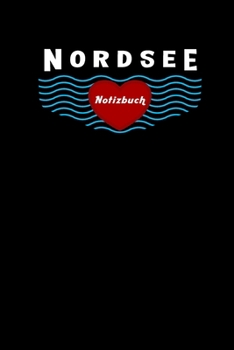 Paperback Nordsee Notizbuch: Kariert, 120 Seiten, 6X9inch (Ca. Din A5) [German] Book