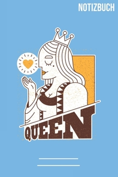 Paperback Queen: A5 Notizbuch / Notebook - 111 Seiten - Extra Kalender 2020 - Einzigartig - Liniert - Linien - Linie - Geschenk - Gesch [German] Book