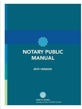 Paperback Rhode Island Notary Public Manual Book