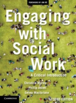 Paperback Engaging with Social Work Book