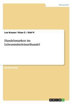 Paperback Handelsmarken im Lebensmitteleinzelhandel [German] Book