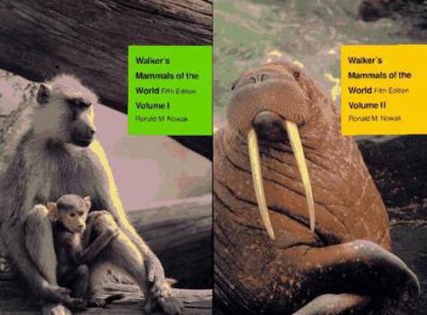 Hardcover Walker's Mammals of the World Book