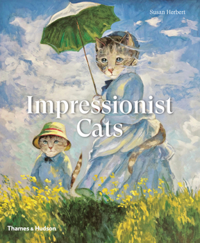 Paperback Impressionist Cats Book