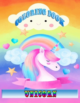 Unicorn coloring book: 50 unique design unicorn coloring book for kids-children coloring book large size(8.5x11)