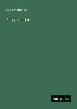 Paperback El espectador [Spanish] Book