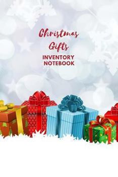 Paperback Christmas Gifts Inventory Notebook Book