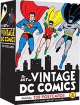 Paperback The Art of Vintage DC Comics: 100 Postcards (Comic Book Art Postcards, Vintage Bulk Postcards, Cool Postcards for Mailing) Book