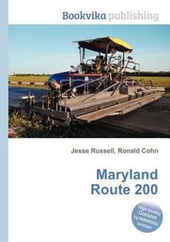 Paperback Maryland Route 200 Book