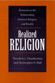 Hardcover Realized Religion Book
