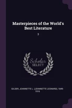 Paperback Masterpieces of the World's Best Literature: 3 Book
