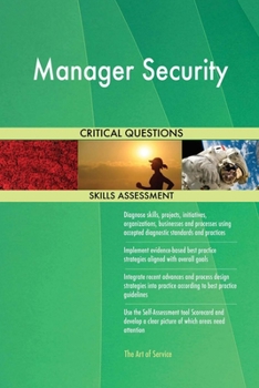 Paperback Manager Security Critical Questions Skills Assessment Book