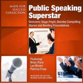 Product Bundle Public Speaking Superstar: Overcome Stage Fright, Develop Compelling Stories and Riveting Presentations [With DVD] Book