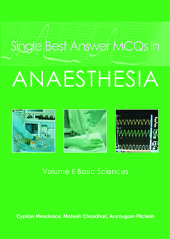 Paperback Single Best Answer McQs in Anaesthesia: Volume II Basic Sciences Book
