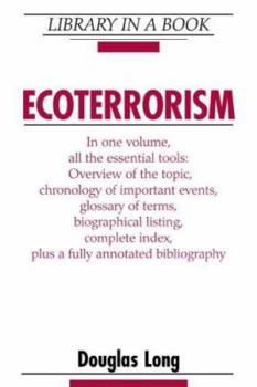 Hardcover Ecoterrorism Book