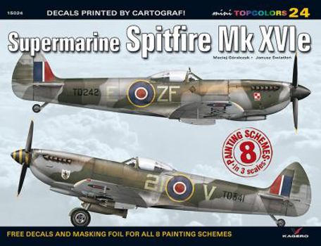 Paperback Supermarine Spitfire MK XVIe (Mini Topcolors) Book