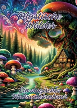 Paperback Mystische Wälder: Ein magisches Malbuchabenteuer [German] Book