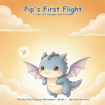 Paperback Pip's First Flight: A Tiny Dragon's Tale of Courage: Pip the Tiny Dragon Chronicles #1 Book