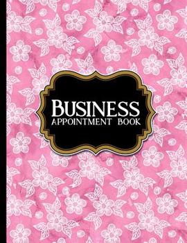 Paperback Business Appointment Book: 4 Columns Appointment Book, Appointment Reminder Notepad, Daily Appointment Organizer, Hydrangea Flower Cover Book