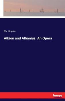 Paperback Albion and Albanius: An Opera Book