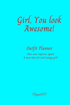 Paperback Outfit Planner Book