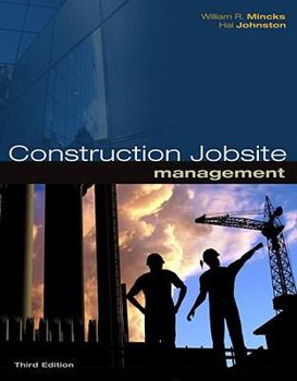 Hardcover Construction Jobsite Management Book
