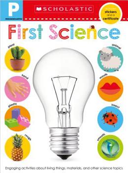 Paperback Pre-K Skills Workbook: First Science (Scholastic Early Learners) Book