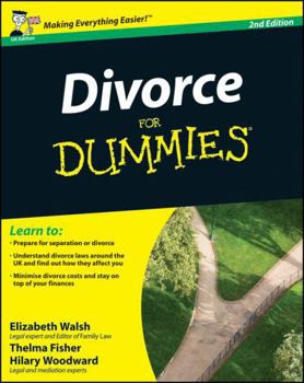 Paperback Divorce for Dummies, UK Edition Book