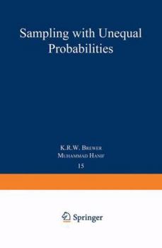 Paperback Sampling with Unequal Probabilities Book